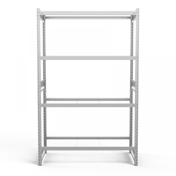 Стеллаж грузовой СГ Ультра (2500х1200х600) 4 яруса, без настила, для шин, дисков, колес HV Market