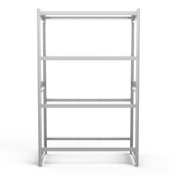 Стеллаж грузовой СГ Ультра (2500х1200х600) 4 яруса, без настила, для шин, дисков, колес HV Market