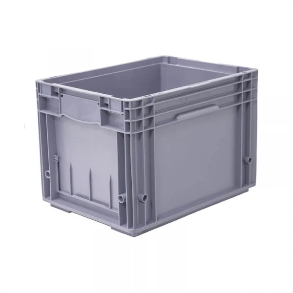 Пластиковый контейнер KLT 4329 универсальный серый, сплошной,  396х297х280 мм HV Market