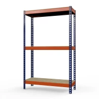 Стеллаж Профи Т (2000/1845/655), 3 яруса фанера, с усилителем HV Market