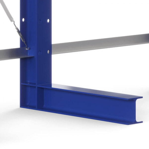 Дополнительная секция стеллажа консольного 2-стороннего 3000х1740х1073 HV Market