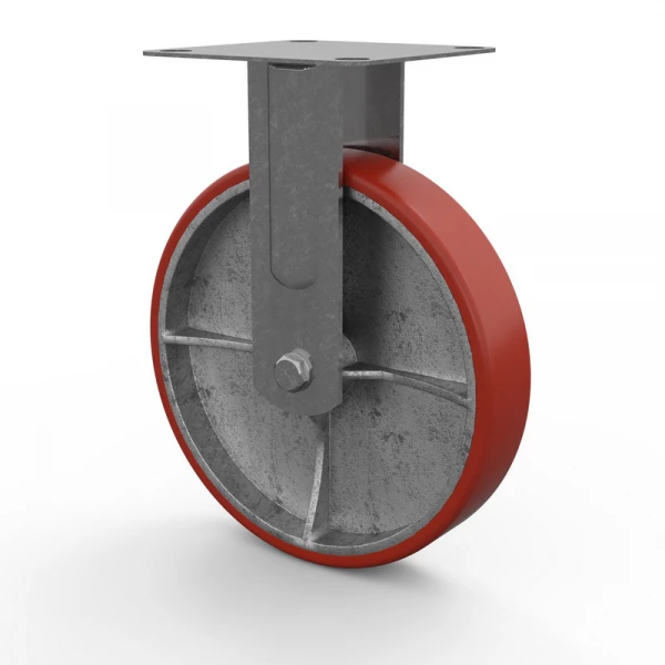 Колесо большегрузное FCp63 неповоротное (150*50 мм; 350 кг; КР/ПУ) 29150 CPUF HV Market