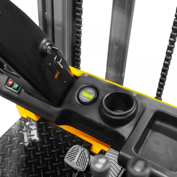 Электропогрузчик трёхопорный TKA15H (1500 кг, 3,3 м, li-ion 24В / 200Ач) SMARTLIFT  HV Market