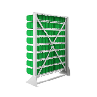 Стойка 1150х1500 односторонняя С1-00-00-08 (зеленый) HV Market