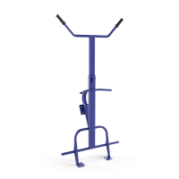 Тележка для перевозки и хранения металлических бочек КБ 2 г/п 220 кг без колес HV Market