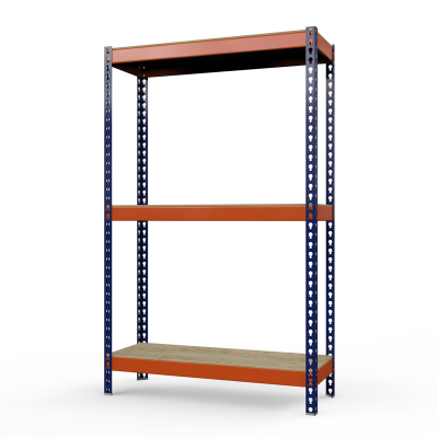 Стеллаж Профи Т (2000/1240/455), 3 яруса фанера HV Market