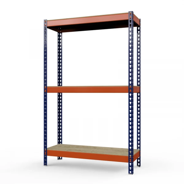 Стеллаж Профи Т (2000/1240/455), 3 яруса фанера HV Market