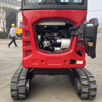 Мини-экскаватор QUADTRAC E28 PRO (2.8т, кабина, квикаплер, бур, 3 ковша) HV Market