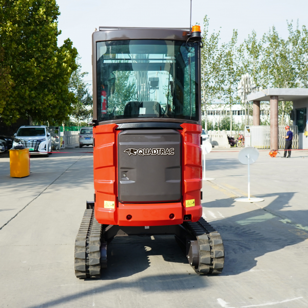 Мини-экскаватор QUADTRAC E28 PRO (2.8т, кабина, квикаплер, бур, 3 ковша, кондиционер, гидроприжим) HV Market