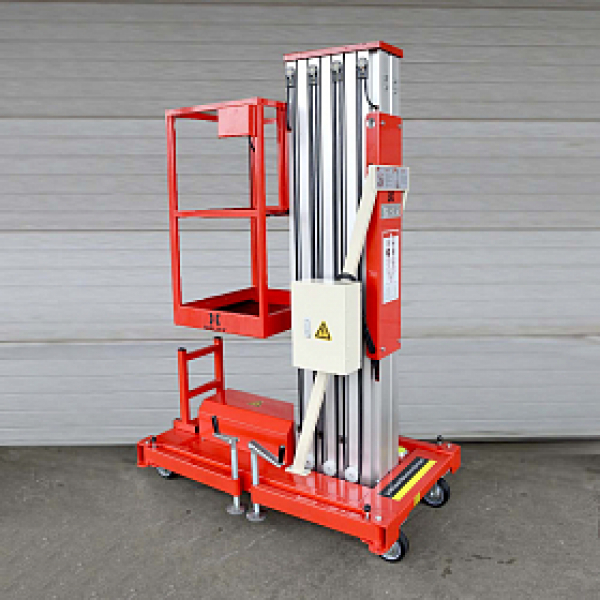 Телескопический одномачтовый подъемник ZX-1-080 OXLIFT 8 м 125 кг