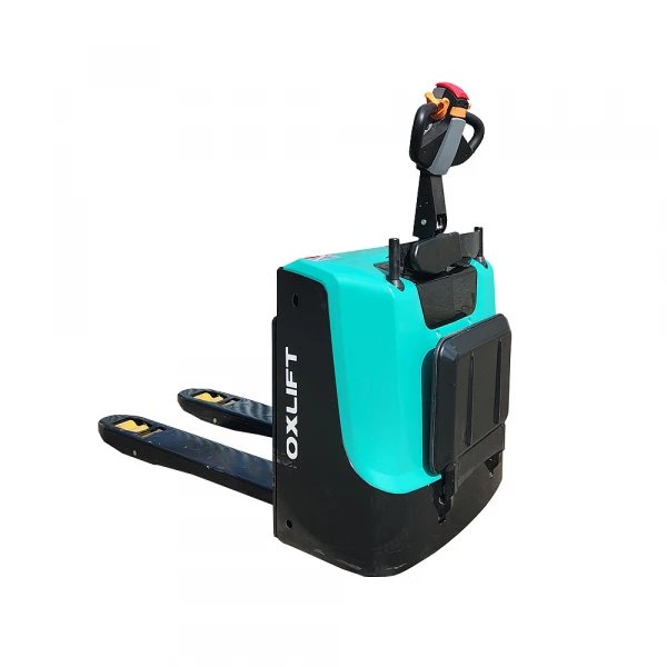 Самоходная тележка OXLIFT TX20EL 2000 кг Li-ion с платформой для оператора HV Market