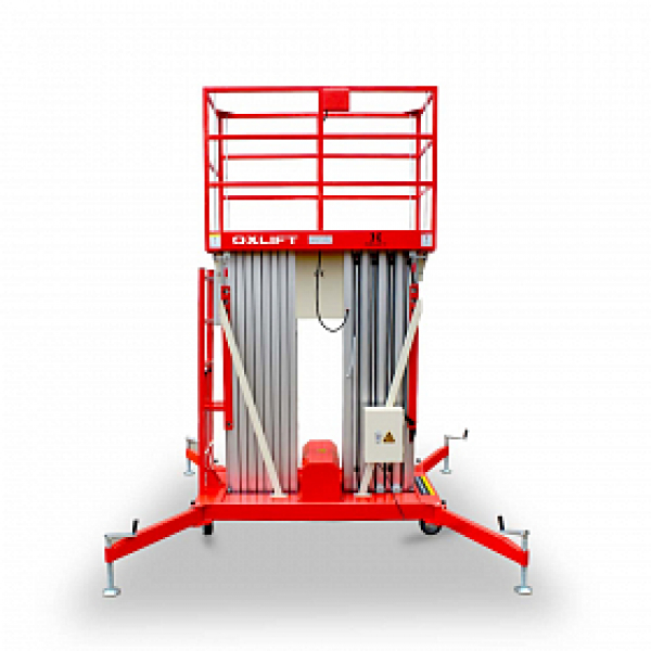 Телескопический двухмачтовый подъемник ZX-2-090 OXLIFT 9000 мм 200 кг