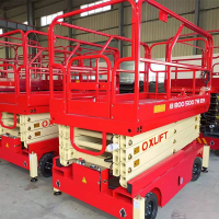 Ножничный подъемник QX-050-075 AC/DC OXLIFT 7500 мм 500 кг HV Market