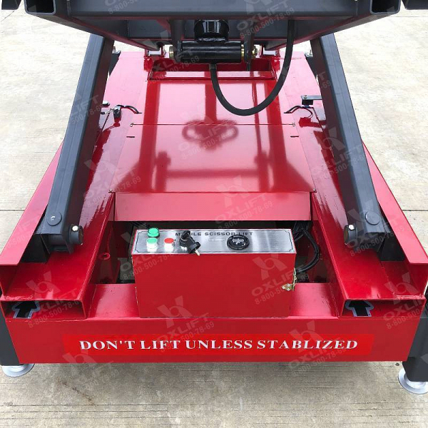 Самоходный ножничный подъемник QZ-050-160 OXLIFT 16000 мм 500 кг HV Market