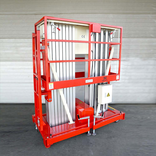 Телескопический двухмачтовый подъемник ZX-2-080 OXLIFT 8000 мм 200 кг