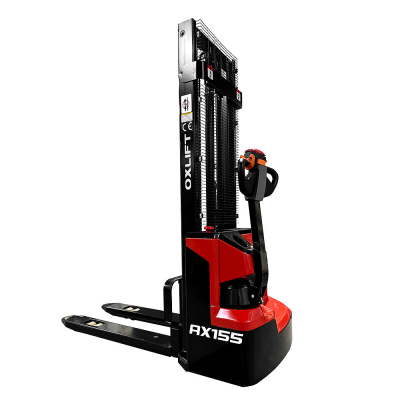 Самоходный штабелер OXLIFT AX155 2500 мм 1550 кг Gel 120Ah HV Market