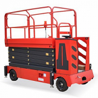 Самоходный ножничный подъемник QZ-030-075 WD OXLIFT 7500 мм 300 кг HV Market