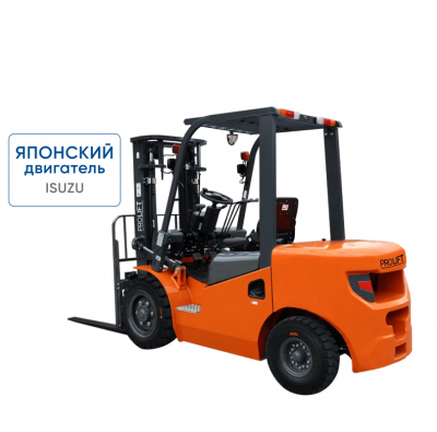 Дизельный погрузчик CPCD35-W4K2 с японским двигателем и тремя линиями гидравлики HV Market