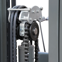 Электрический вилочный погрузчик CPD15-HA2 со свободным подъемом и боковым смещением вил HV Market