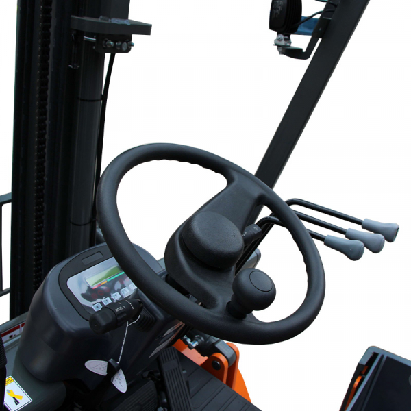 Электрический вилочный погрузчик CPD18-HC2 со свободным подъемом и боковым смещением вил HV Market