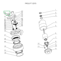 Катушка электромагнитного тормоза для штабелеров SDR 1-1,2 т, SDR1635, для тележек SD15 HV Market