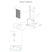 Кожух моторного отсека нижний для штабелеров SDR1-1,2 т, SDR1635 HV Market