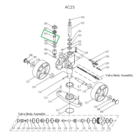 Шток нагнетательный для гидравлических тележек AC25 HV Market