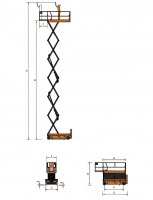 Ножничный подъемник Skyboom SSL-16HD HV Market
